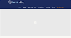 Desktop Screenshot of holisticbillingservices.com